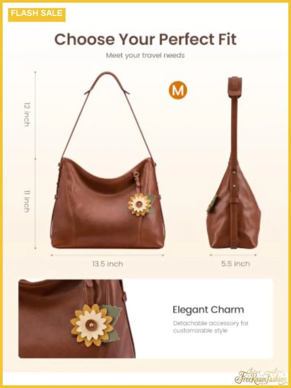 PU Leather Hobo Shoulder Bag Crossbody Purse for Women, Water-Resistant Faux